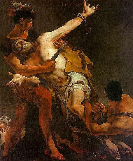 Giovanni Battista Tiepolo Saint barthelemy oil painting image